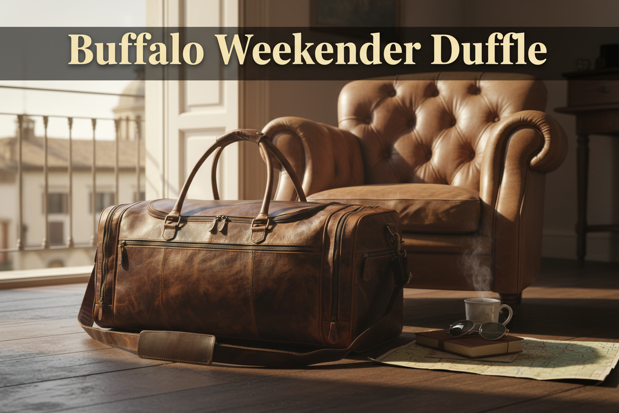 Cohen Buffalo Weekender Duffle thumbnail 9