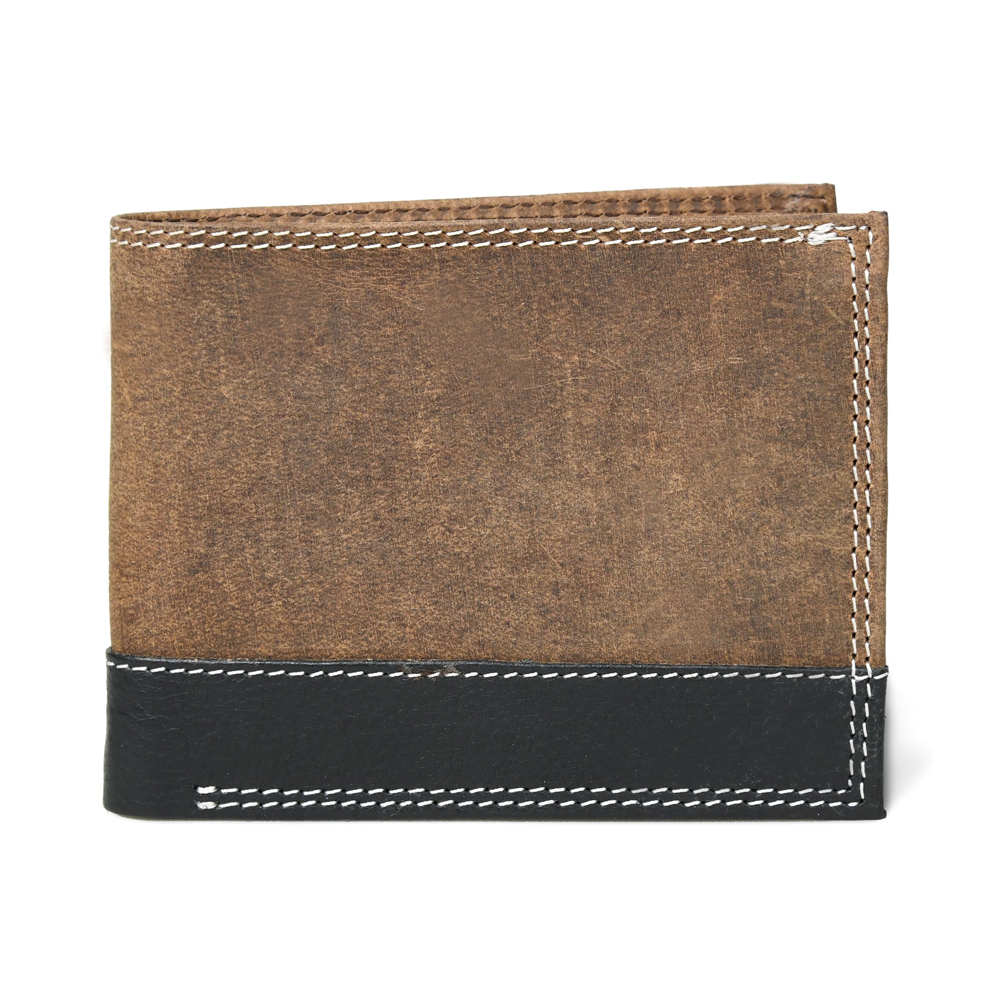 Contrast Bifold Mens Wallet
