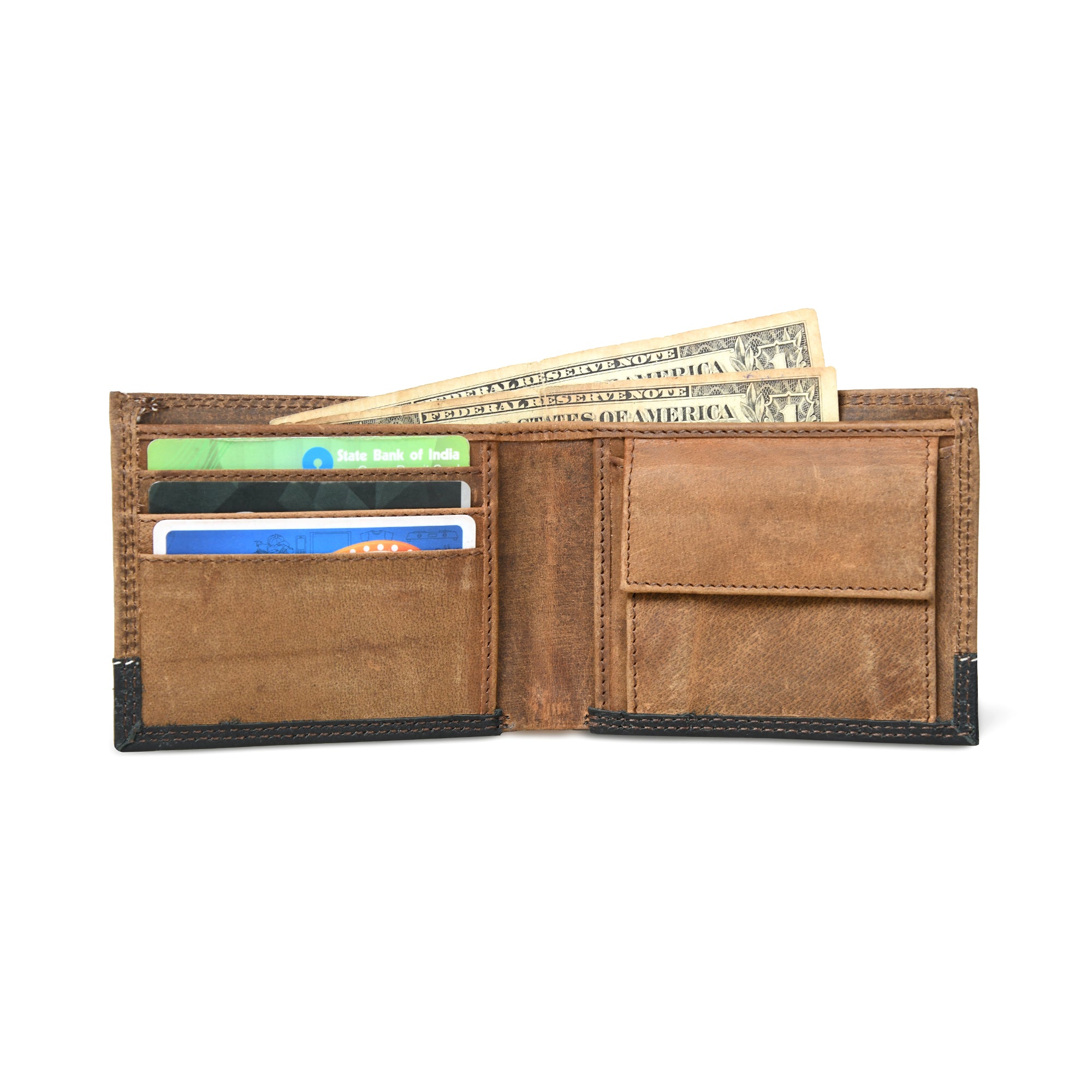 Contrast Bifold Mens Wallet thumbnail 2