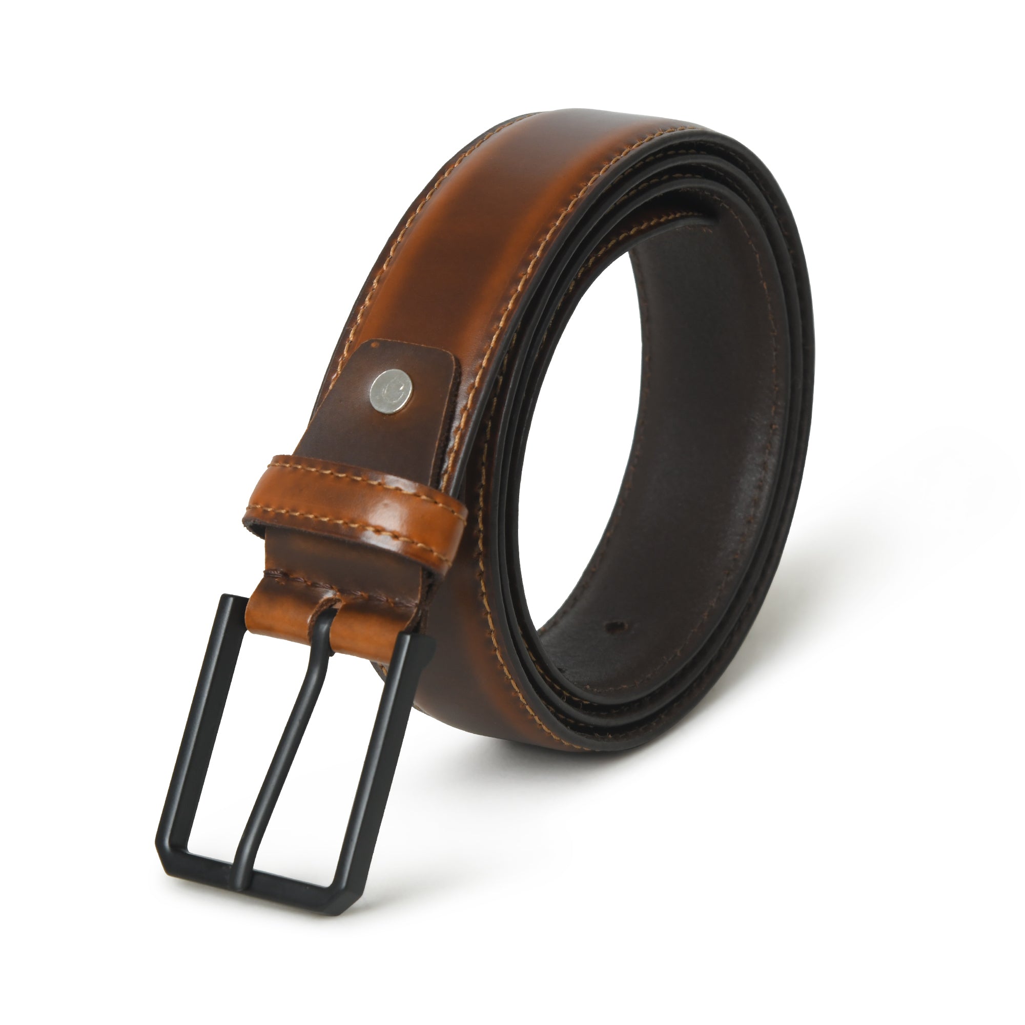 Cooper Caramel Leather Belt thumbnail 7