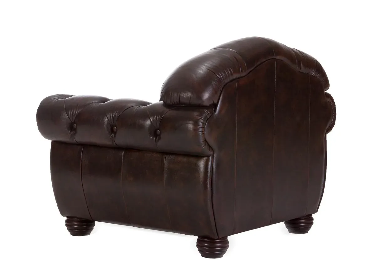 IndiFash 1 Seater Colonial Chesterfield Sofa thumbnail 5