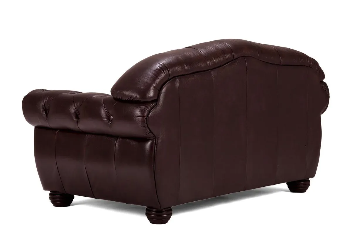 IndiFash 2 Seater Colonial Chesterfield Sofa thumbnail 3