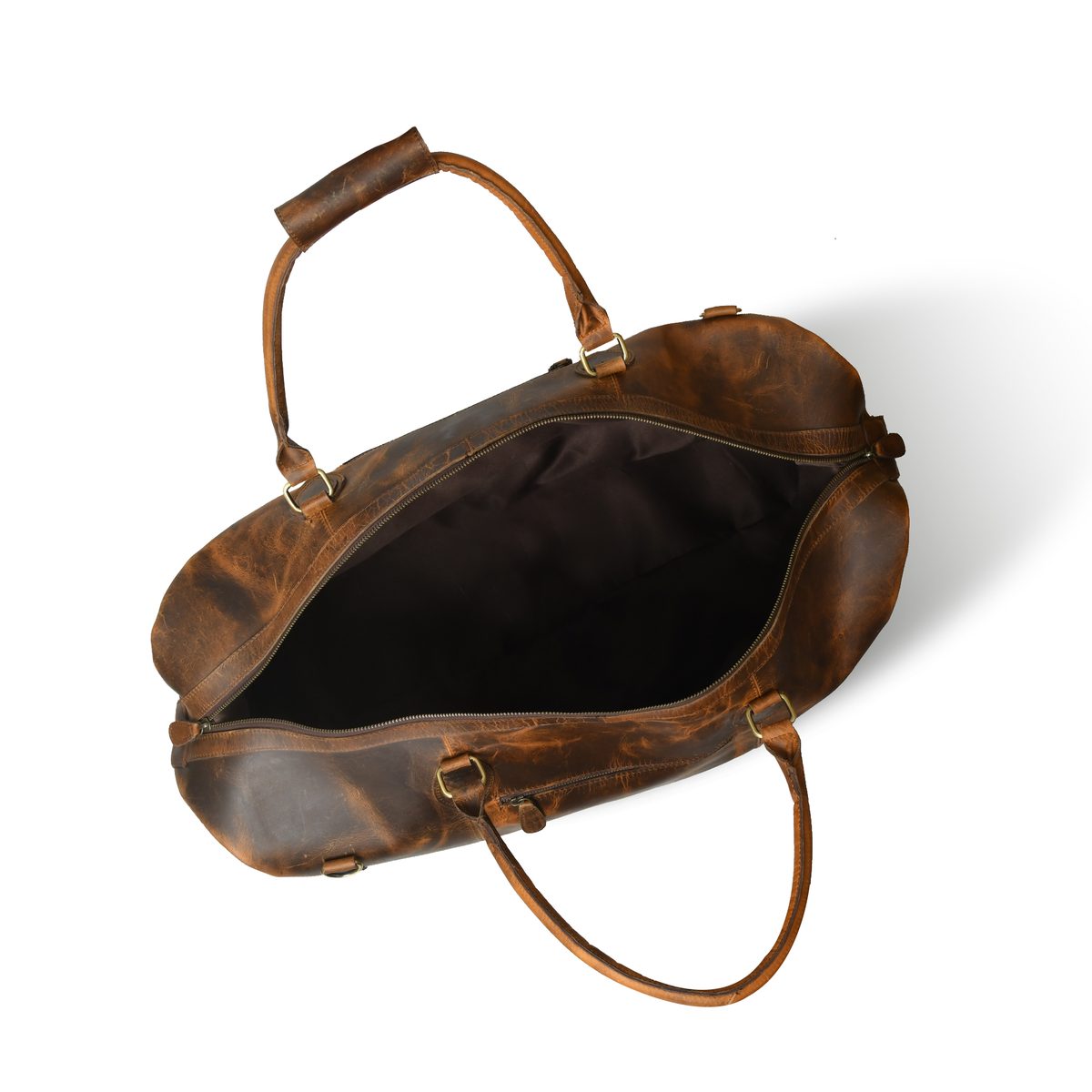 IndiFash 22 Inch Buffalo Oil Pull Up bag thumbnail 10