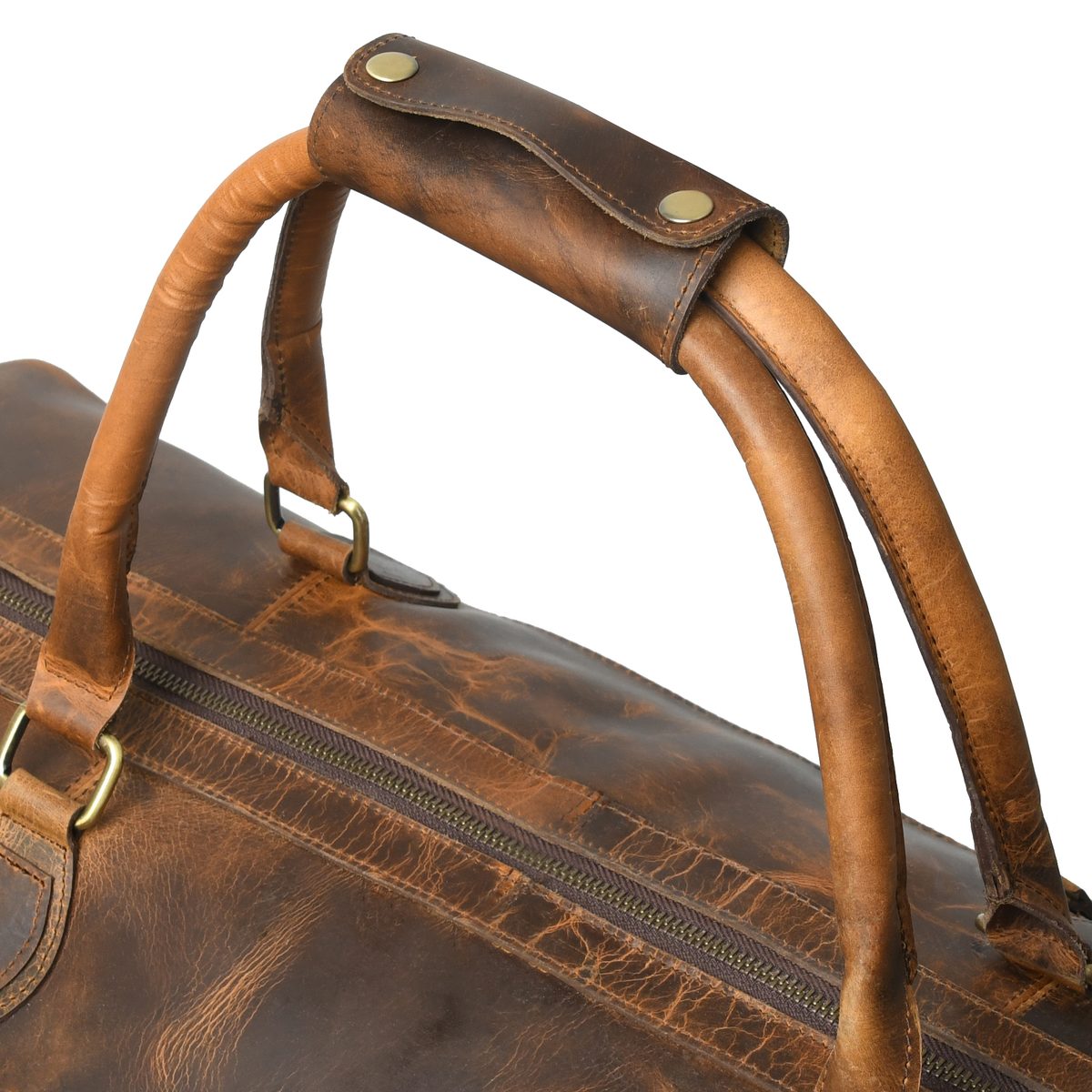 IndiFash 22 Inch Buffalo Oil Pull Up bag thumbnail 4
