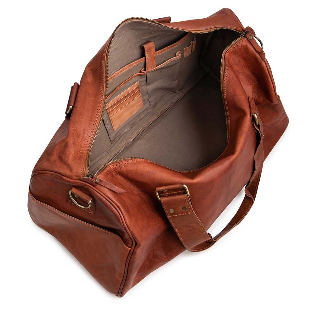 IndiFash 24 Inch Adjustable-removable shoulder leather bag thumbnail 2