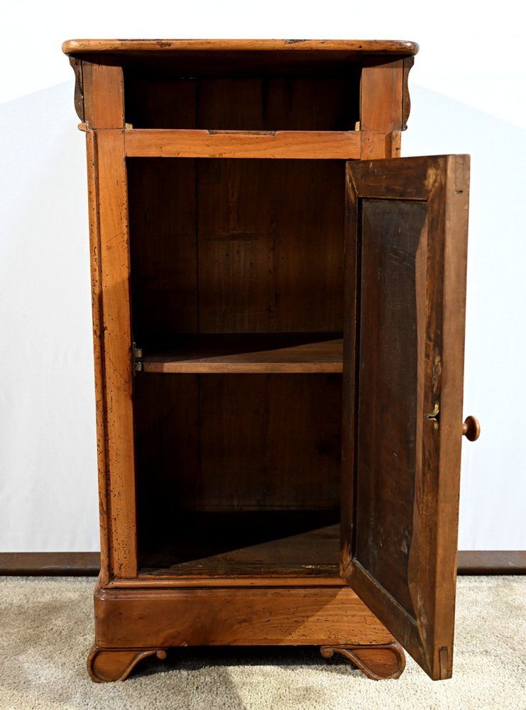 IndiFash Antique Wooden Bedside Table thumbnail 2