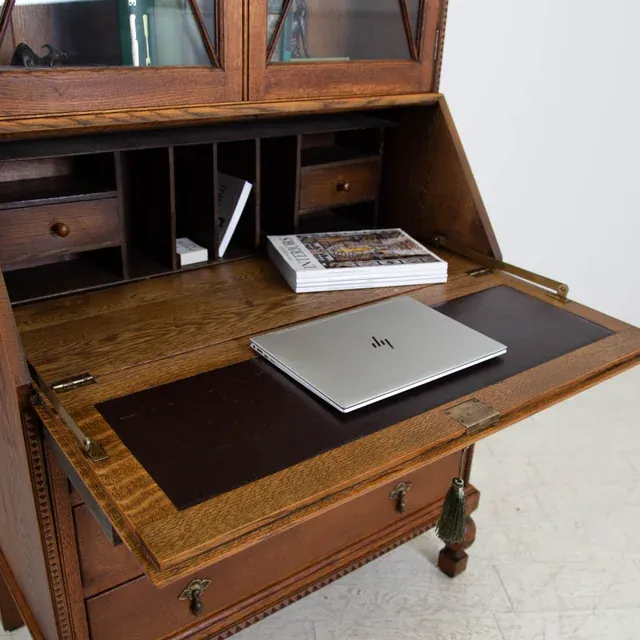 IndiFash Antique Wooden Bookcase thumbnail 11