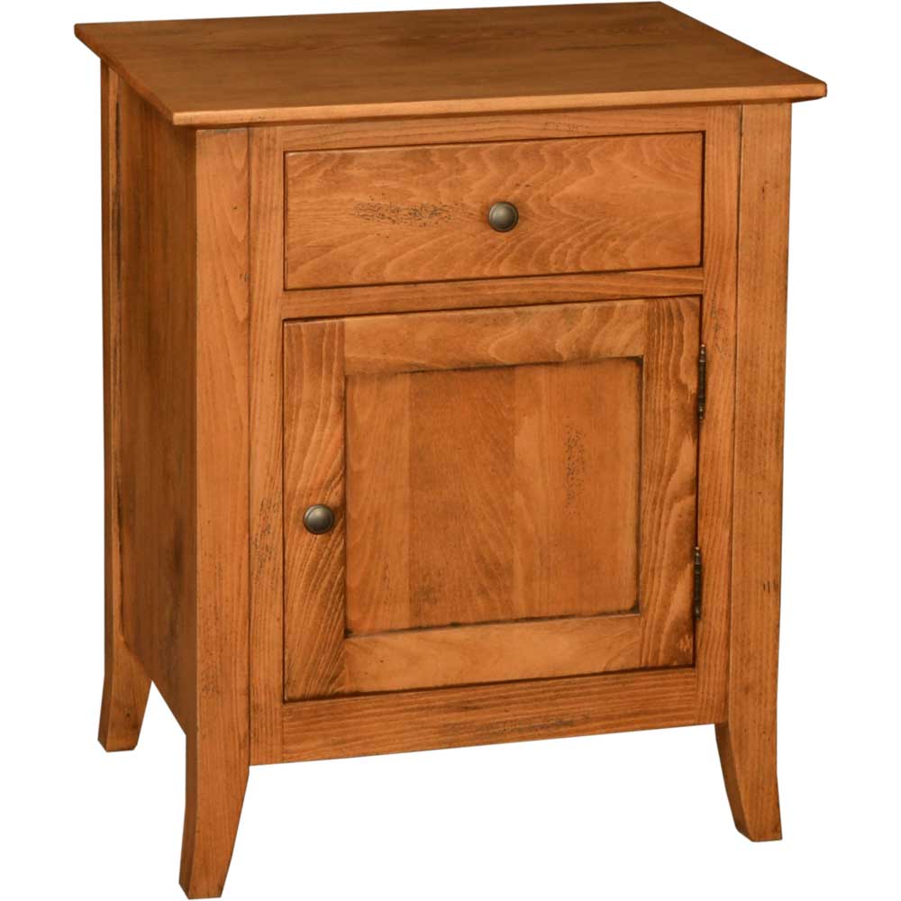 IndiFash Antique Wooden Carson Nightstand