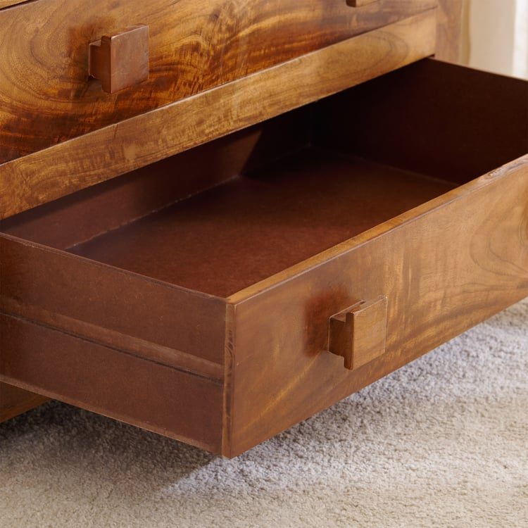 IndiFash Antique Wooden Chest of 6 Drawers thumbnail 3
