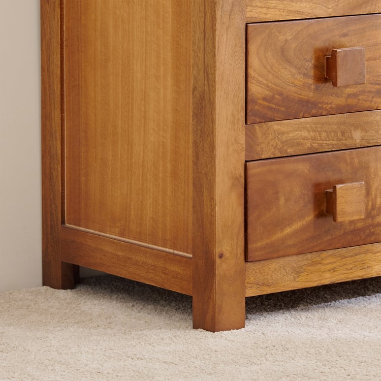 IndiFash Antique Wooden Chest of 6 Drawers thumbnail 6
