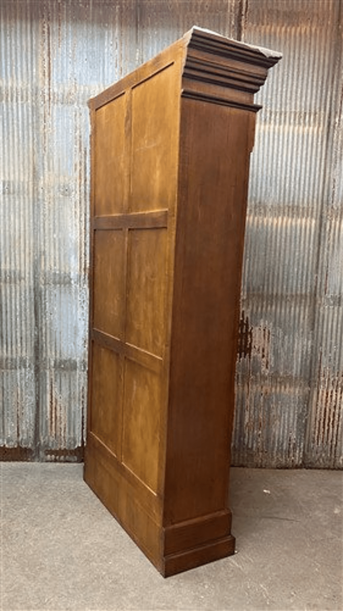 IndiFash Antique Wooden Glass Display Cabinet thumbnail 3