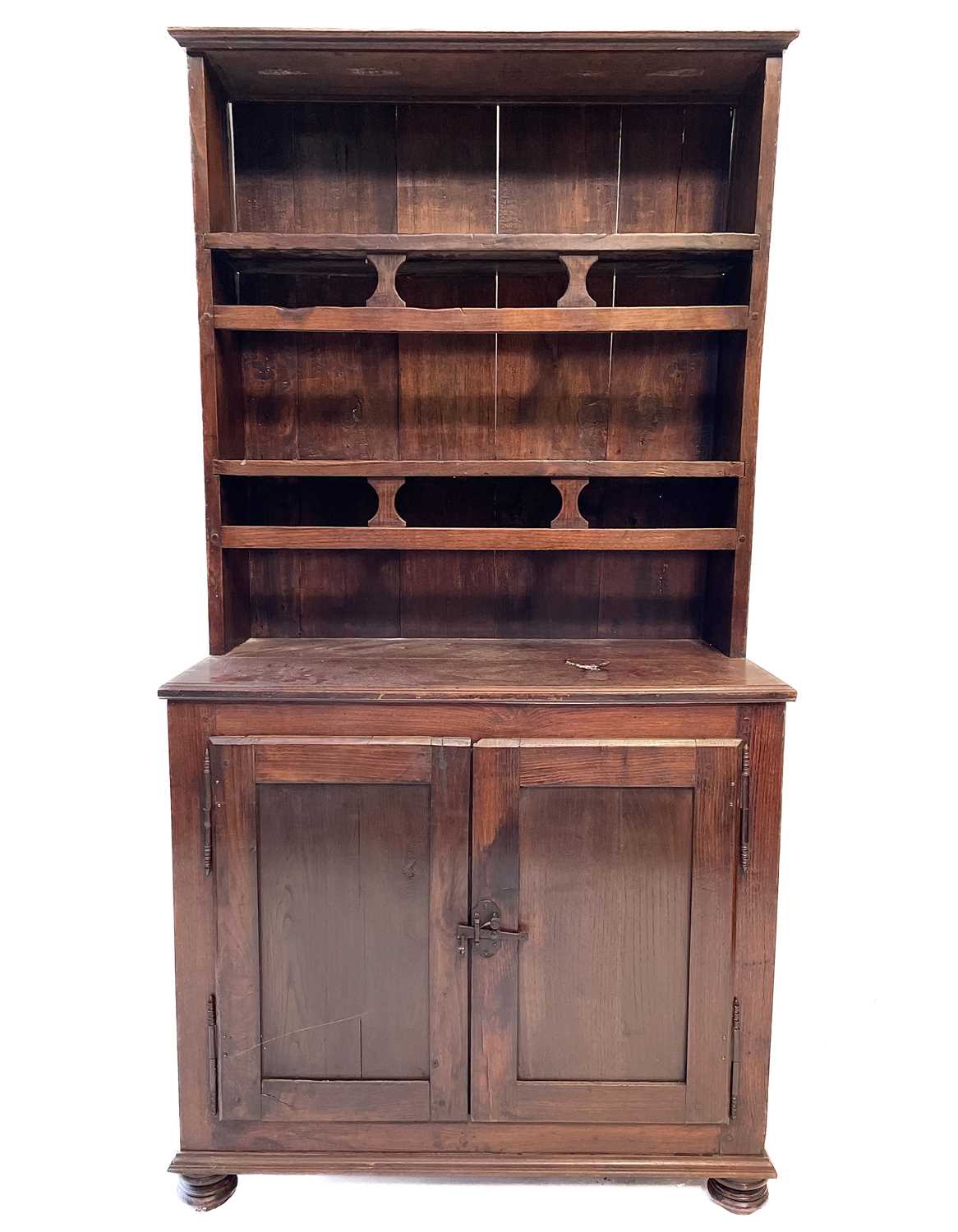 IndiFash Antique Wooden Kitchen Dresser