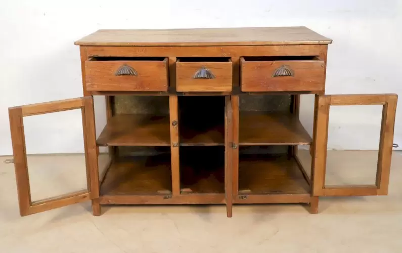 IndiFash Antique Wooden Teak Sideboard thumbnail 3