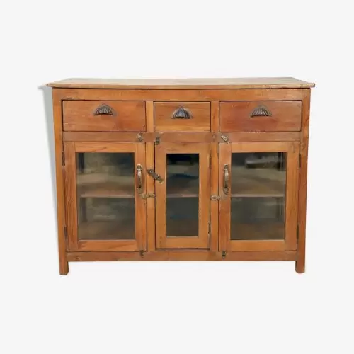 IndiFash Antique Wooden Teak Sideboard thumbnail 7