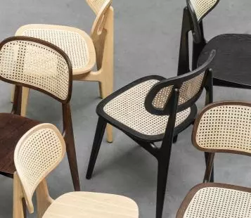 IndiFash Beech Dining Wooden Chair thumbnail 2