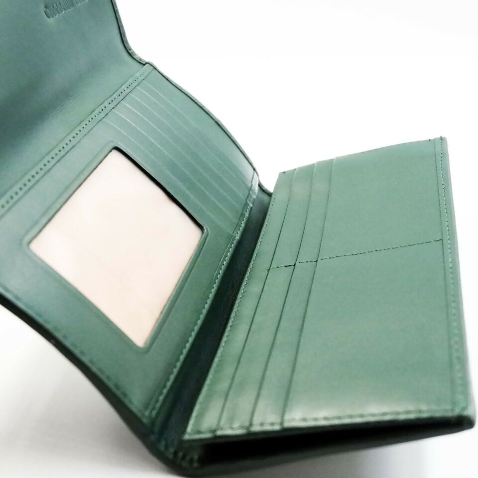IndiFash brown Green Clutch thumbnail 3
