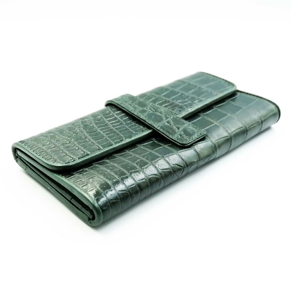 IndiFash brown Green Clutch thumbnail 4
