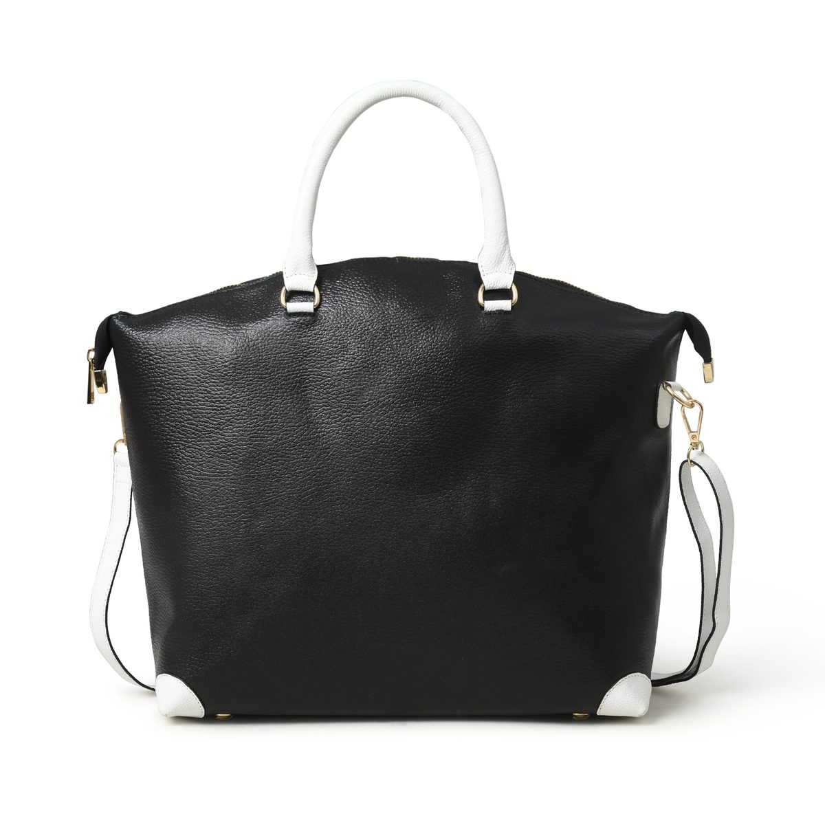 IndiFash buffalo black leather for women