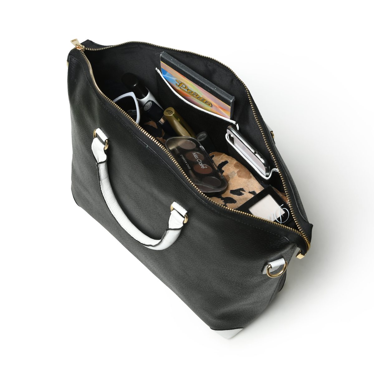 IndiFash buffalo black leather for women thumbnail 3