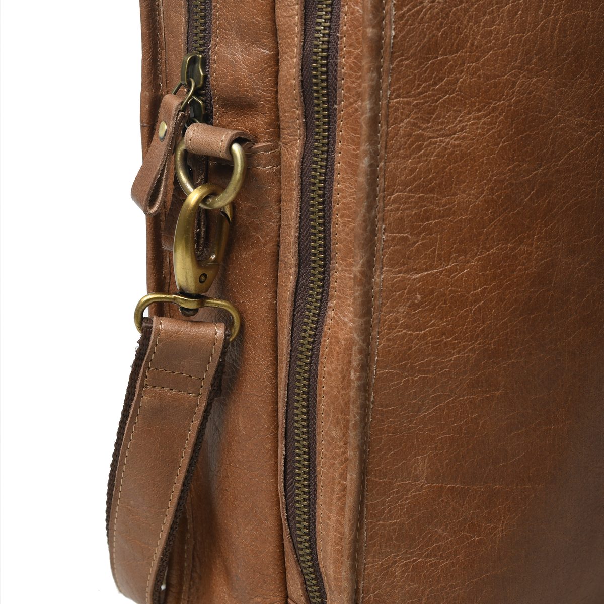 IndiFash buffalo Mens leather bag thumbnail 4