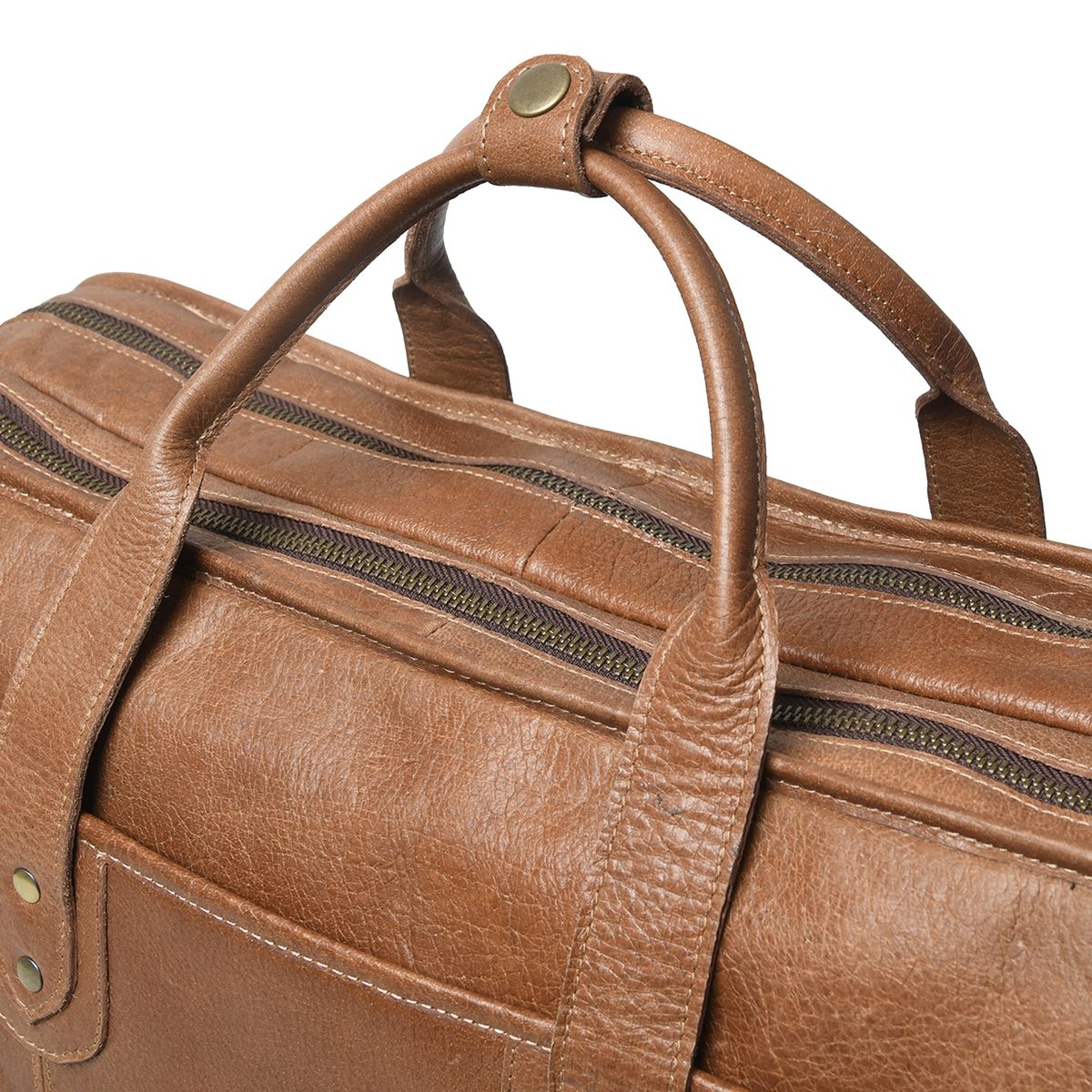 IndiFash buffalo Mens leather bag thumbnail 5