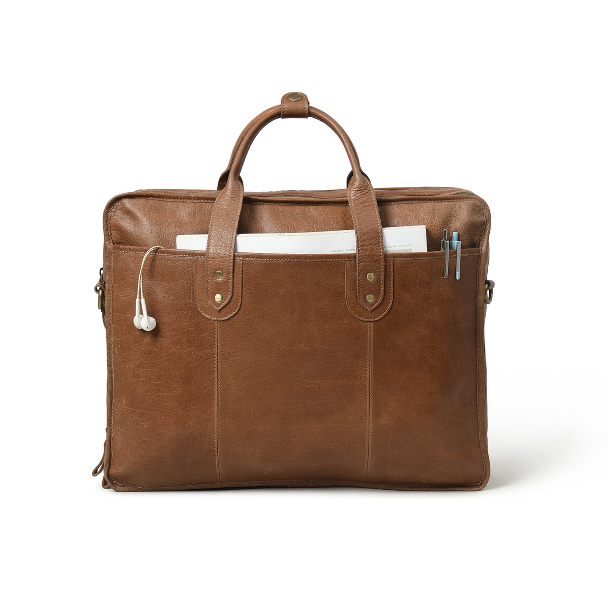 IndiFash buffalo Mens leather bag thumbnail 7