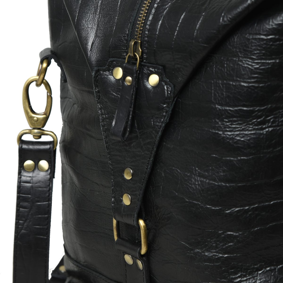 IndiFash 20 Inch buffalo leather duffle bag thumbnail 7