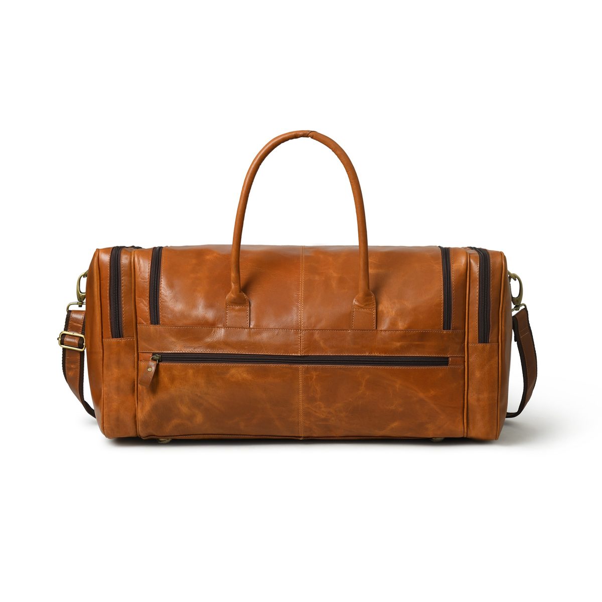 IndiFash -20 inch buffalo leather duffle bag |100% Genuine Leather
