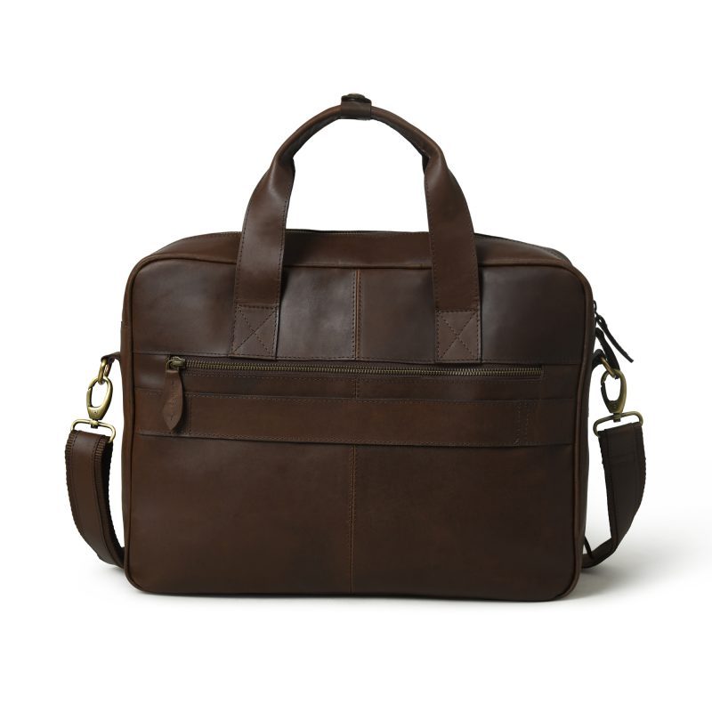 IndiFash buffalo leather Laptop bag