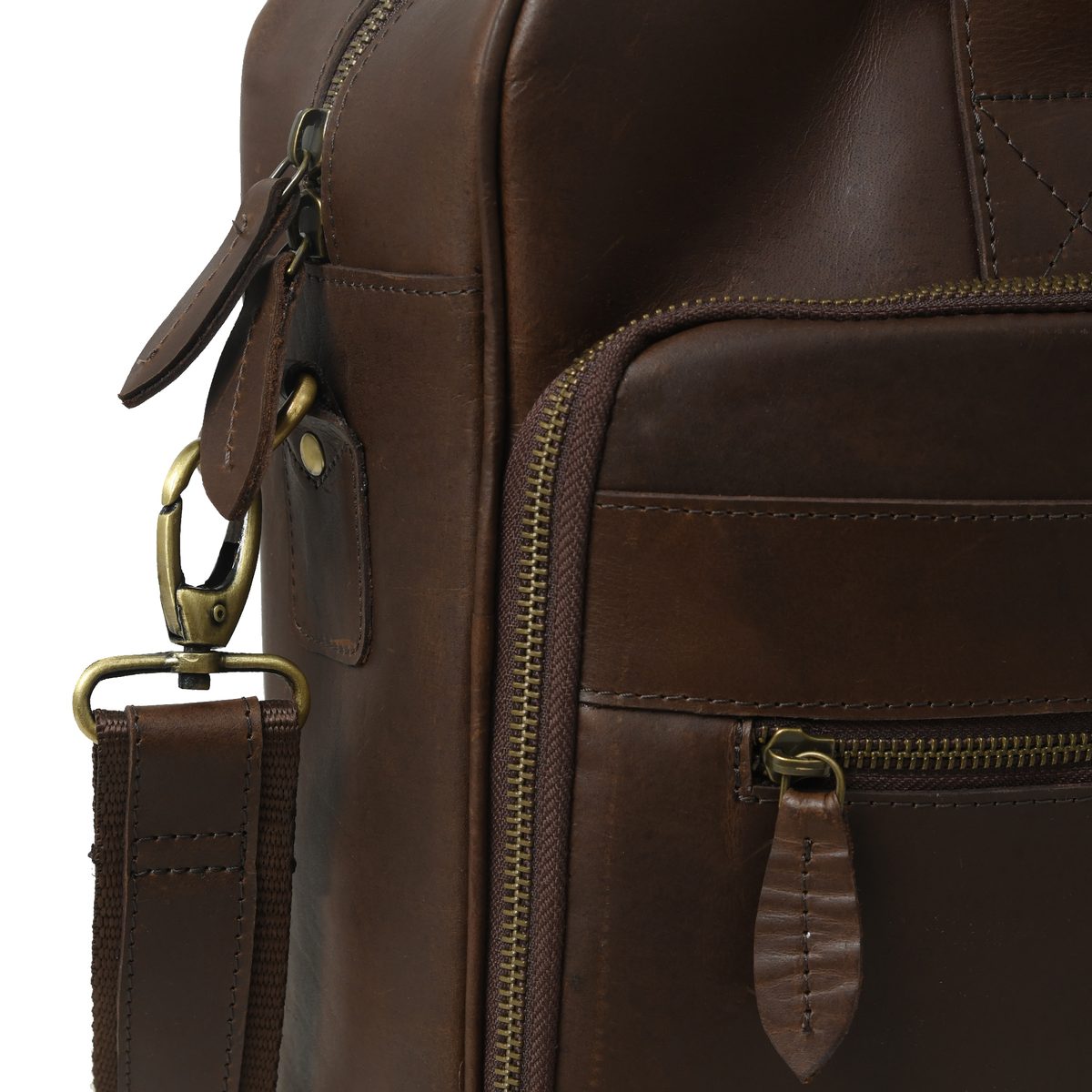 IndiFash buffalo leather Laptop bag thumbnail 13