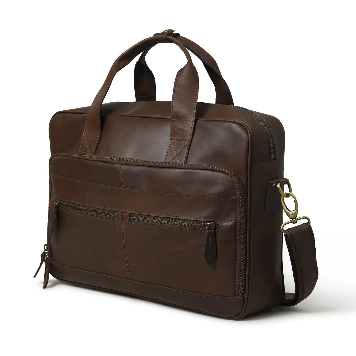 IndiFash buffalo leather Laptop bag thumbnail 9