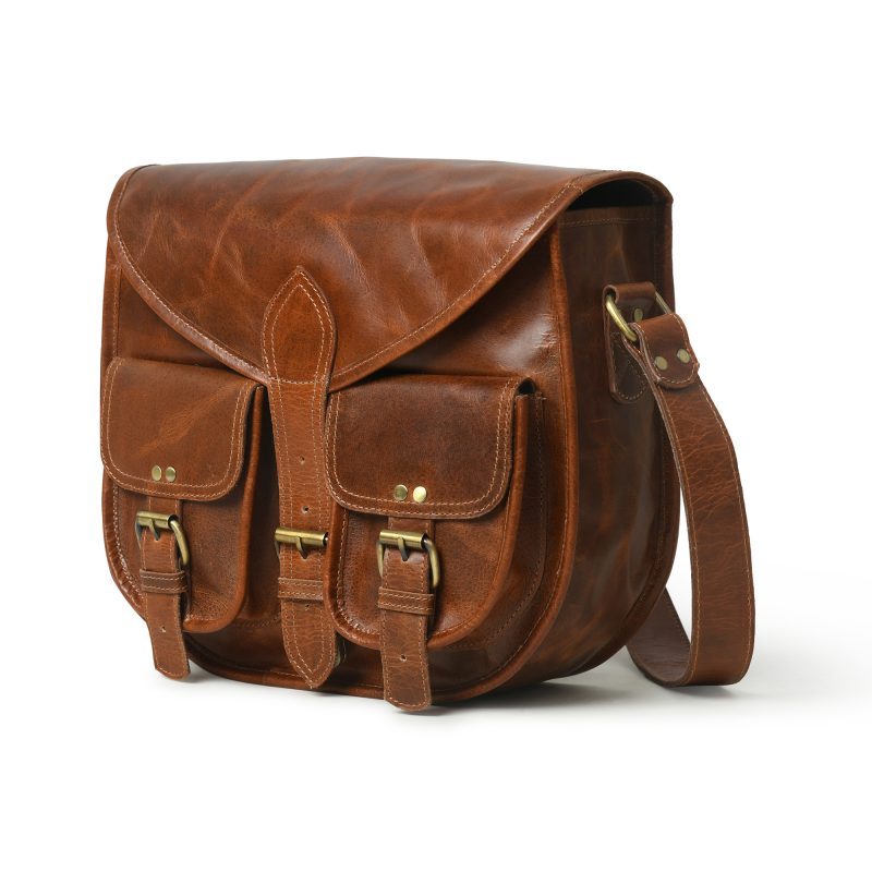 IndiFash buffalo leather SideBag