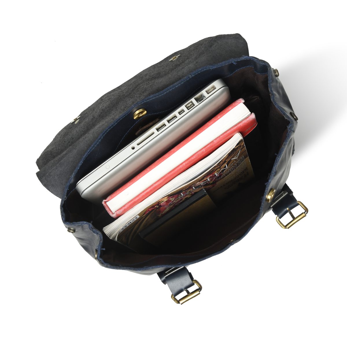 IndiFash buffalo leather Women backpack thumbnail 8