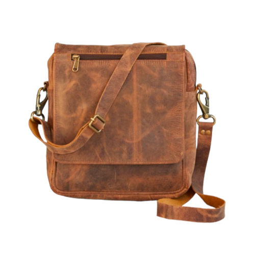 IndiFash 9*11 inch buffalo leather bag