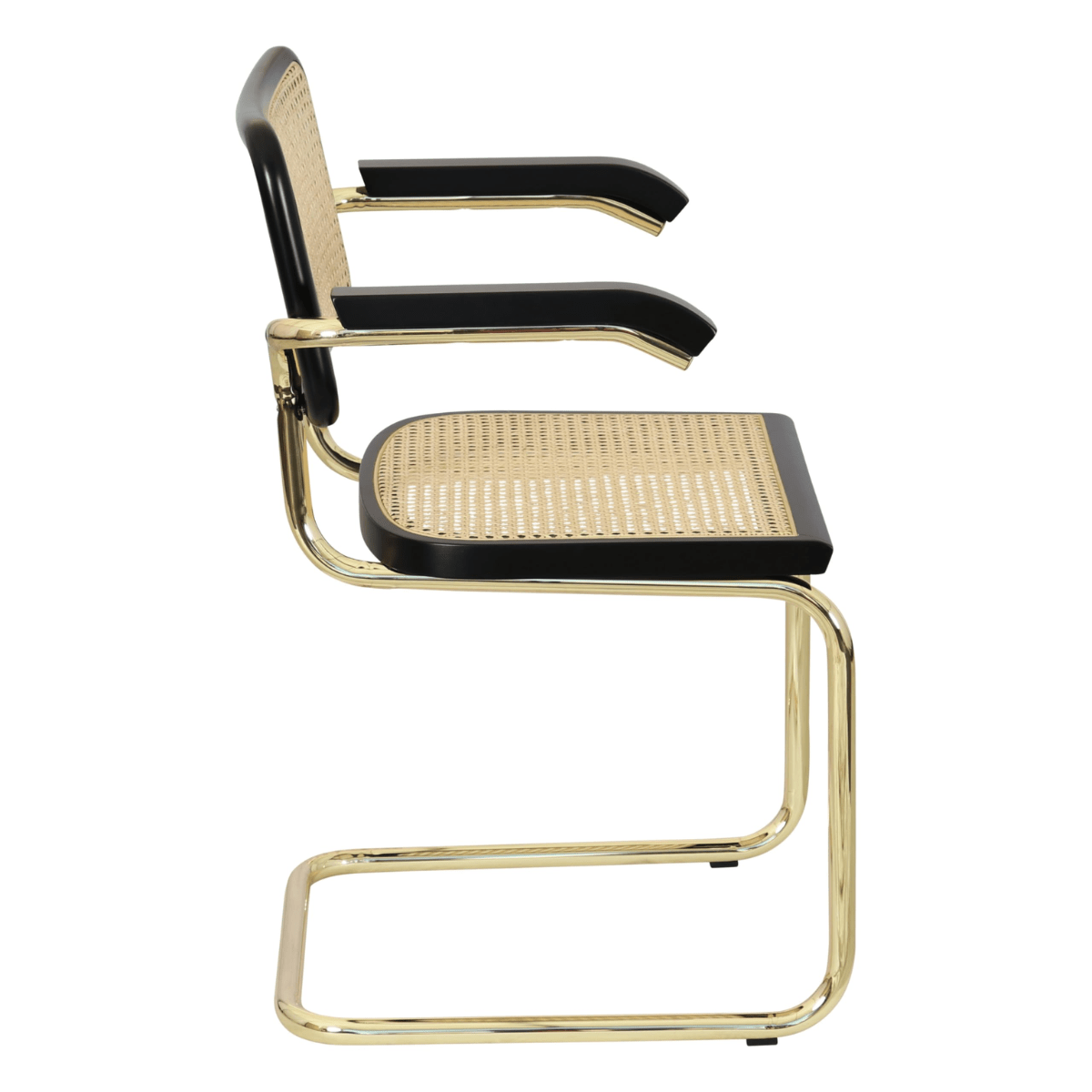 IndiFash Cane Cantilever Wooden Chair thumbnail 2