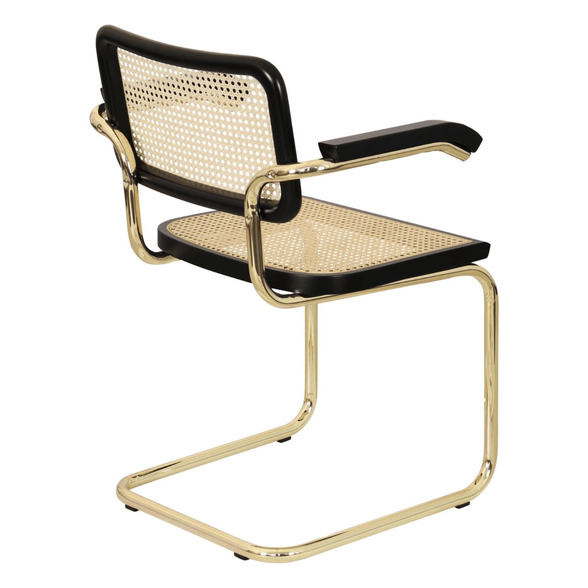 IndiFash Cane Cantilever Wooden Chair thumbnail 4