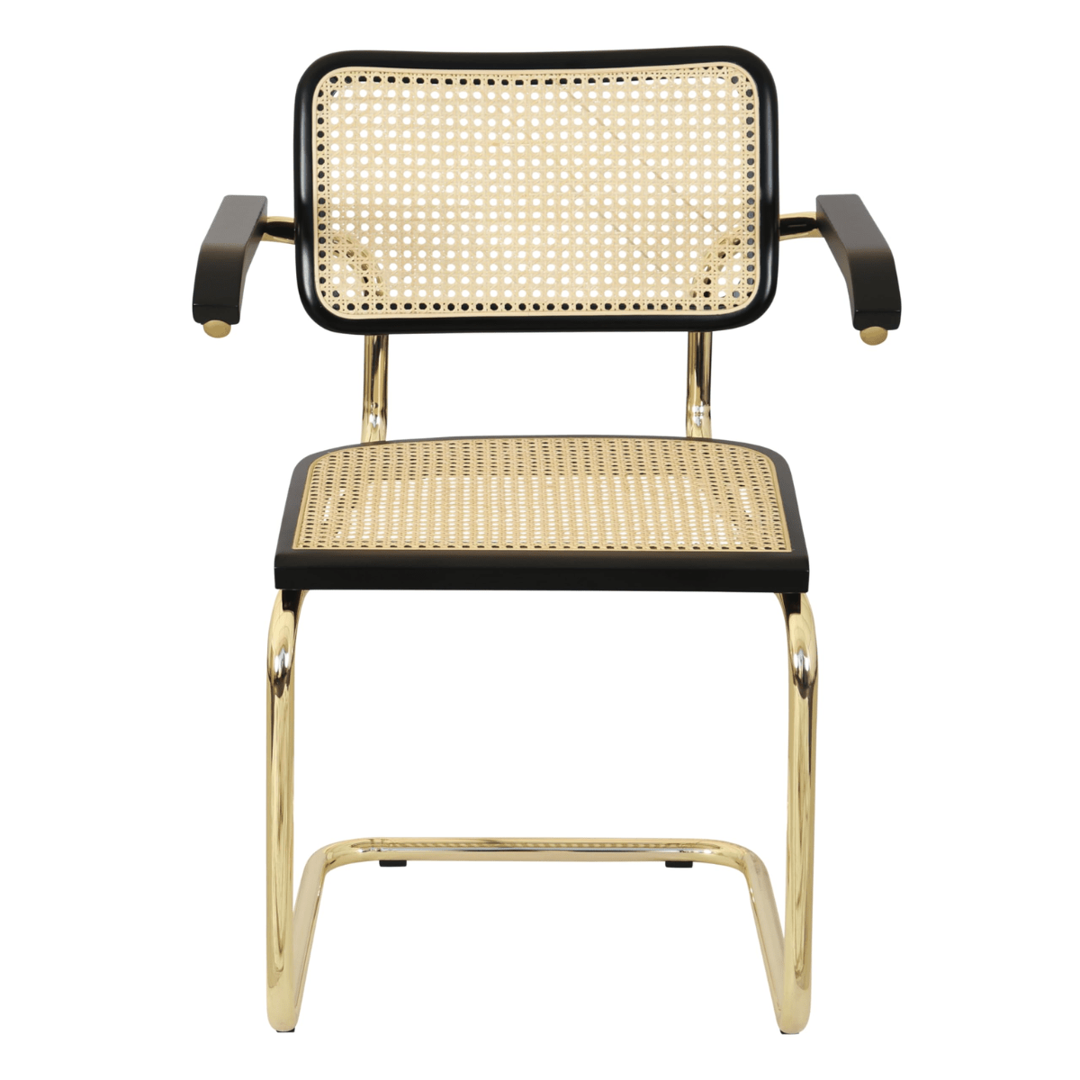 IndiFash Cane Cantilever Wooden Chair thumbnail 7