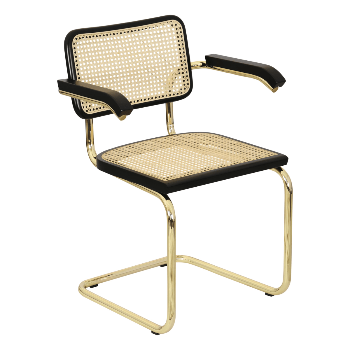 IndiFash Cane Cantilever Wooden Chair thumbnail 8
