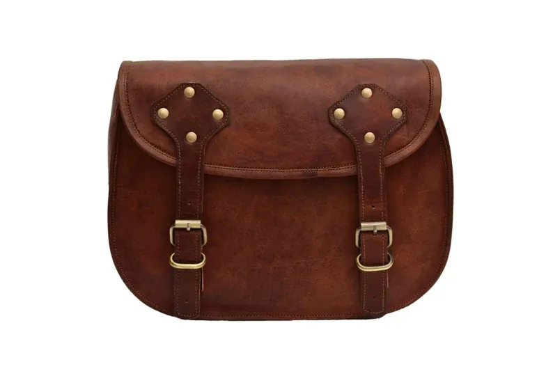 IndiFash Canon 13″ Handmade Leather Camera Bag