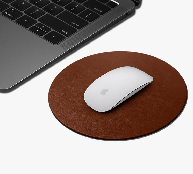IndiFash Desk Mat for Premium Goat Leather Large Laptop mat | Extended Mouse pad and Keyboard Desk pad | | Reversible Deskspread - thumbnail 2
