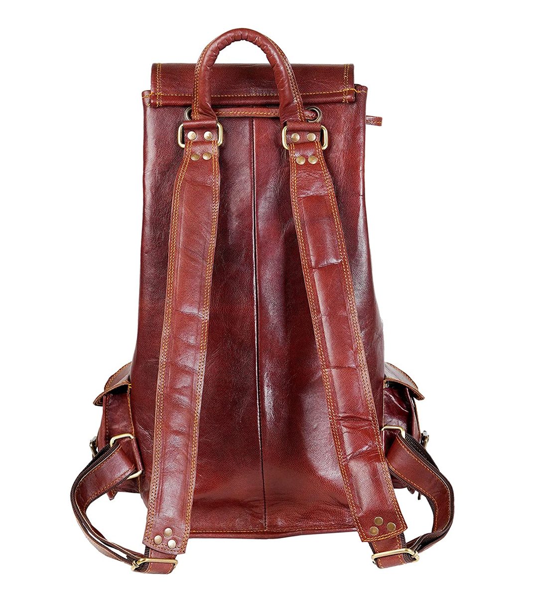 IndiFash - Handcrafted Leather Camera bag & backpack Combo thumbnail 3