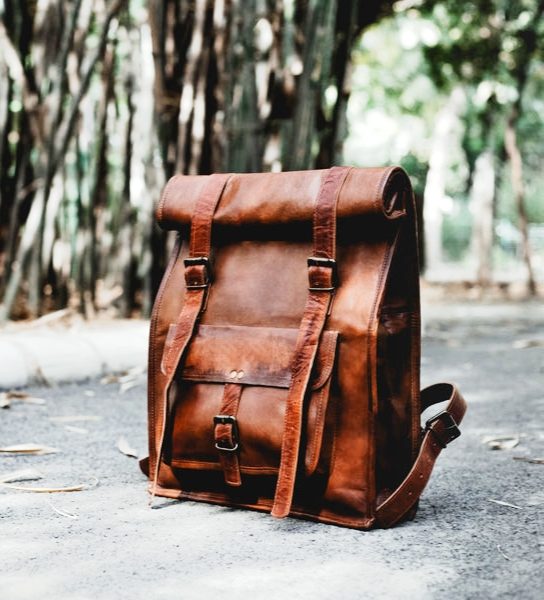 IndiFash - Multiple Pockets 12*16 Inch Handcrafted Goat Leather Roll Bag | 100% Genuine Leather thumbnail 7