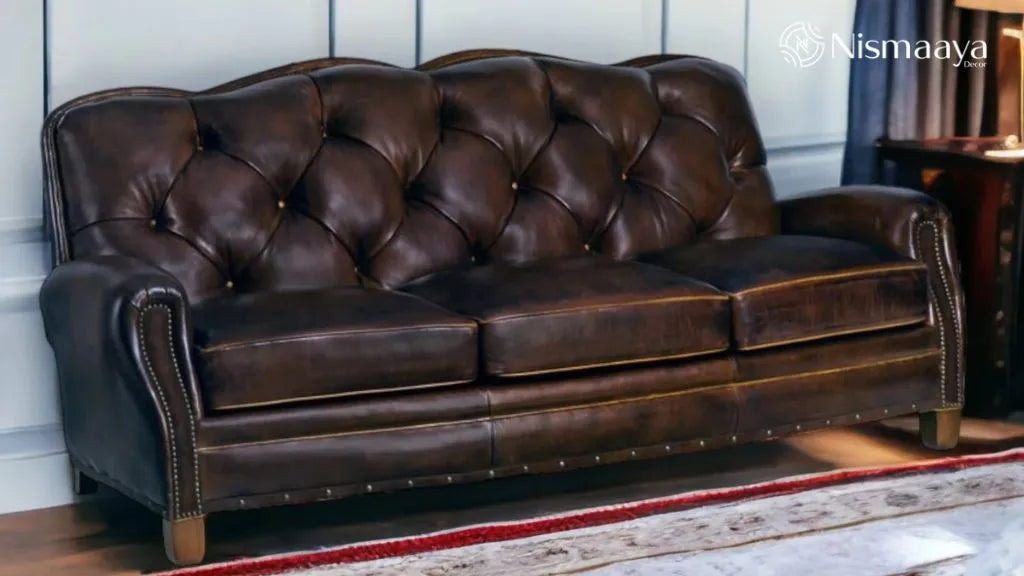 IndiFash Hayden Tufted Sofa