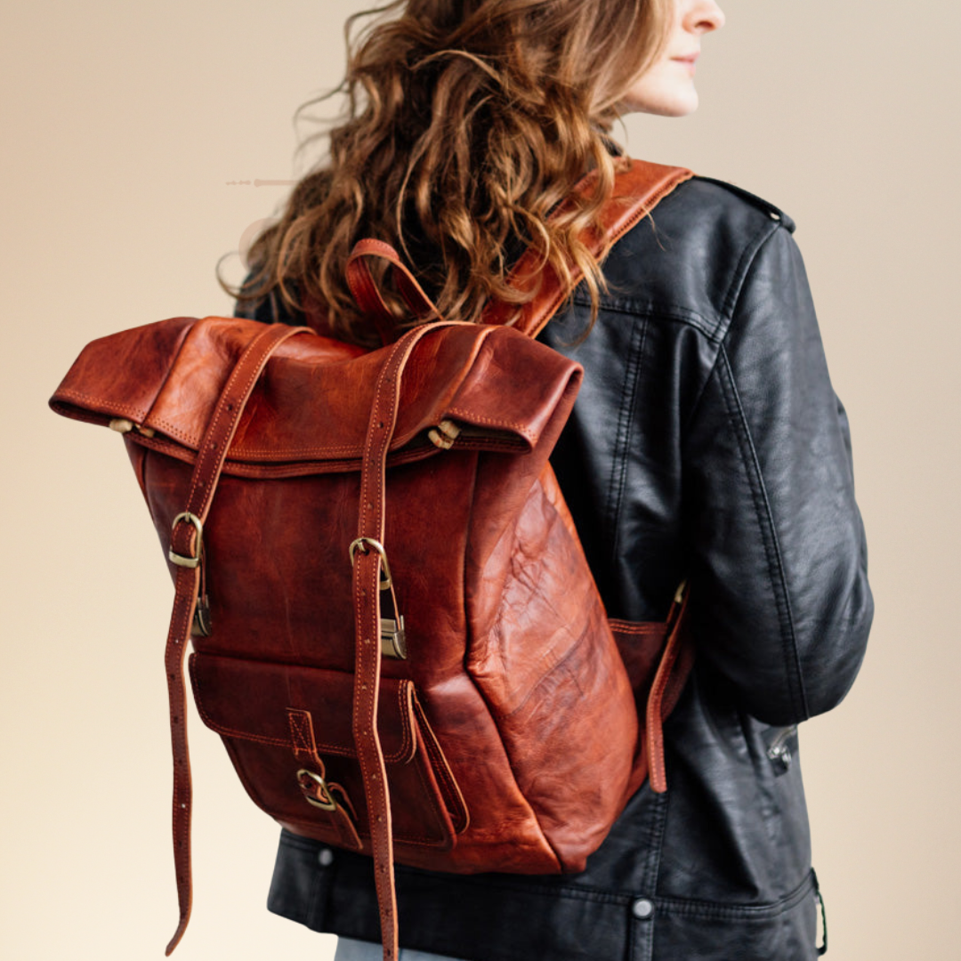 IndiFash -leather bags Spacious main compartments | 100% Genuine Leather thumbnail 4