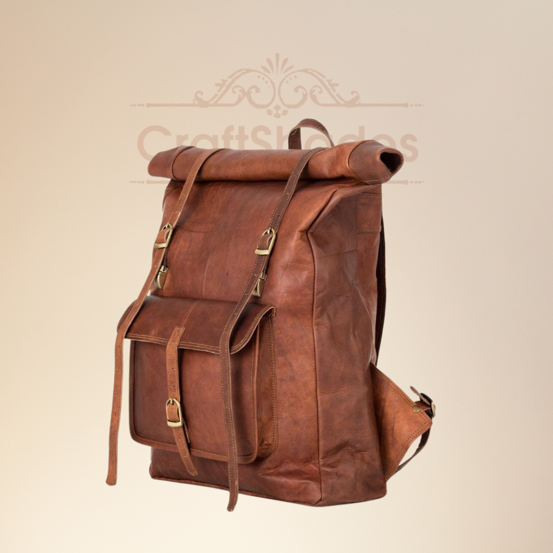 IndiFash -leather bags Spacious main compartments | 100% Genuine Leather thumbnail 5