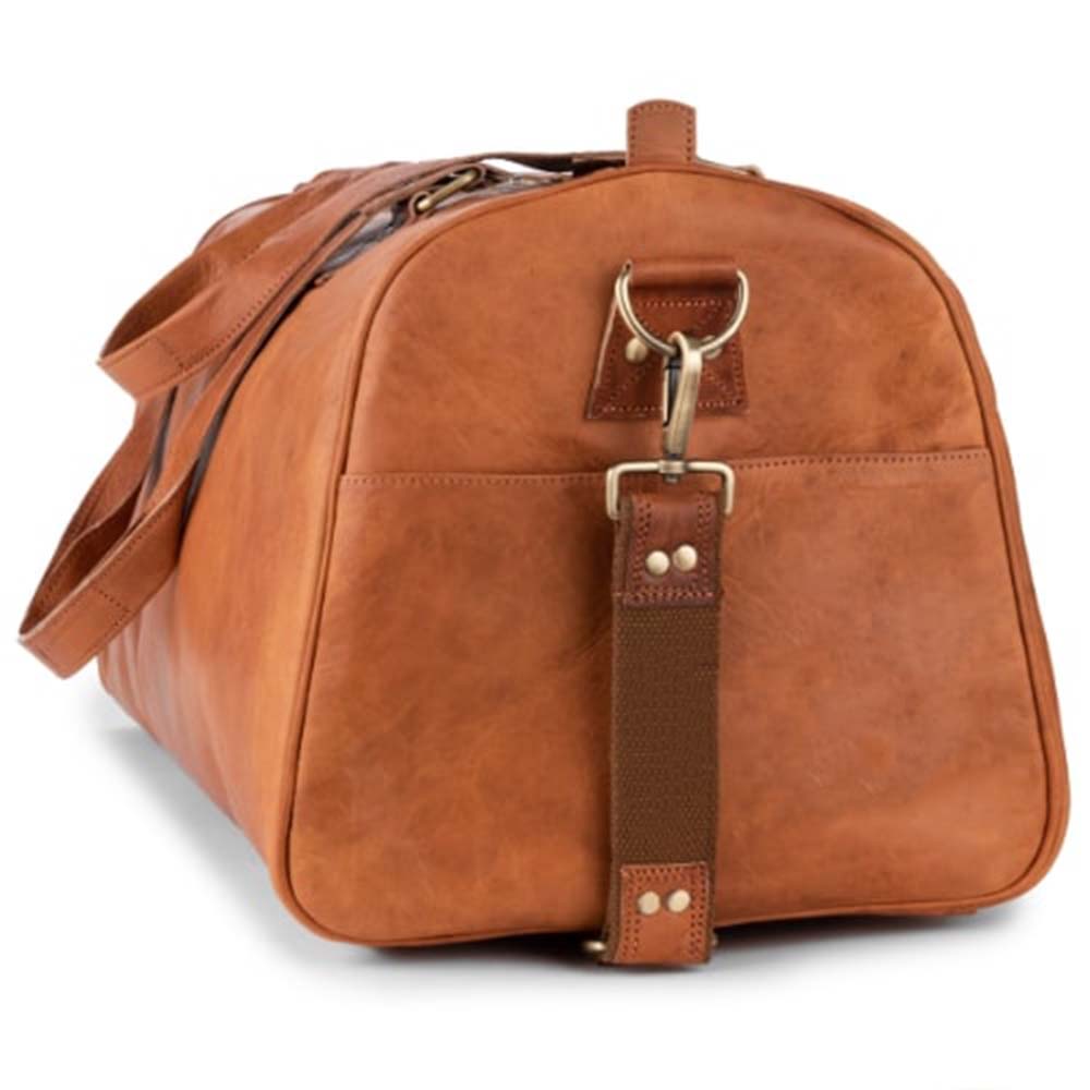 IndiFash leather duffle bag thumbnail 8