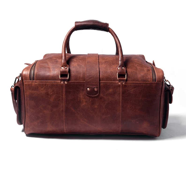IndiFash Leather Duffle Bag - Elegance and Functionality in One thumbnail 5