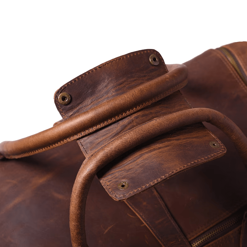 IndiFash Leather Duffle Bag - Elegance and Functionality in One thumbnail 6