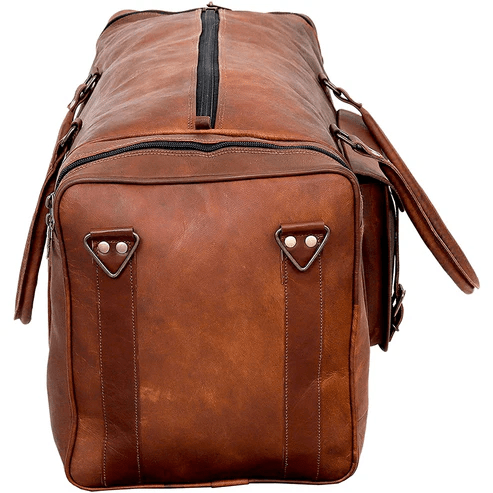 IndiFash Leather Duffle Bag - Premium Quality and Versatility thumbnail 6