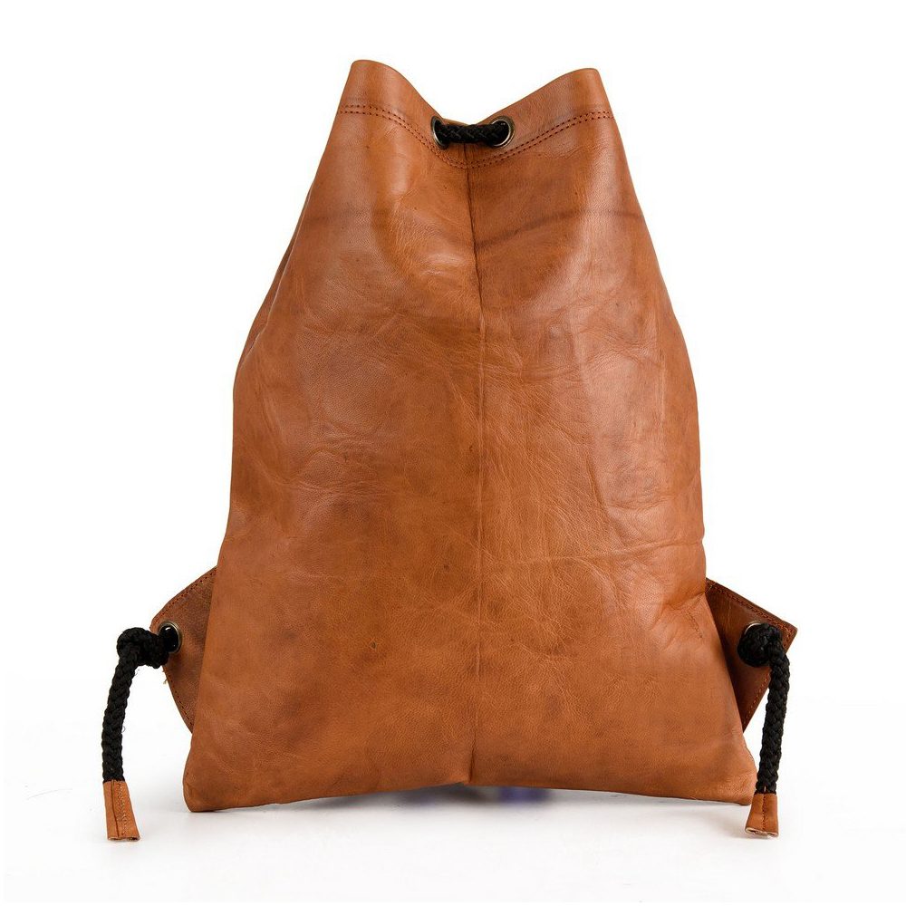 IndiFash -Leather 12*16 inch Gym Bag | 100% Genuine Leather